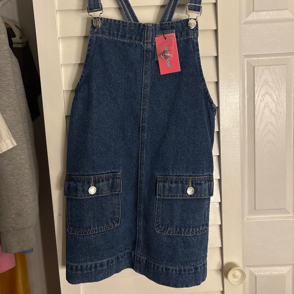 Edikted Jean Overall Dress XS